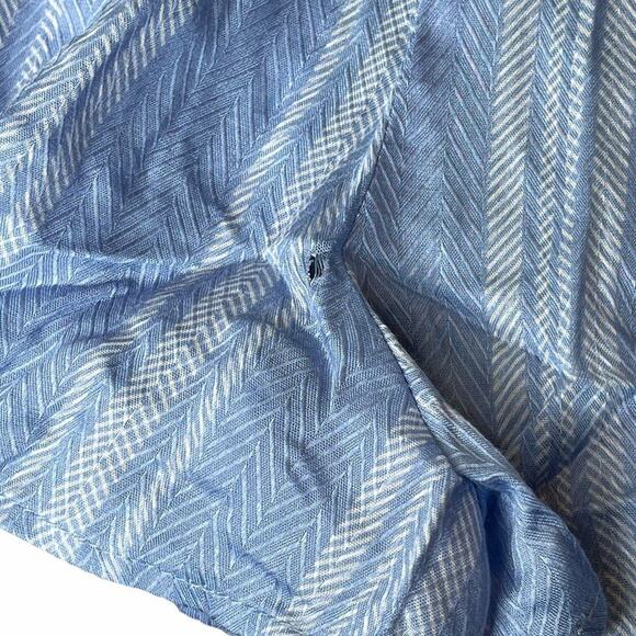 Show Me Your Mumu Serena Smocked Shorts Blue and White Size Small - Picture 6 of 7